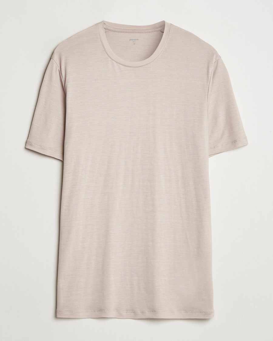 Houdini Tree Tencel T-Shirt Sandstorm – Beige