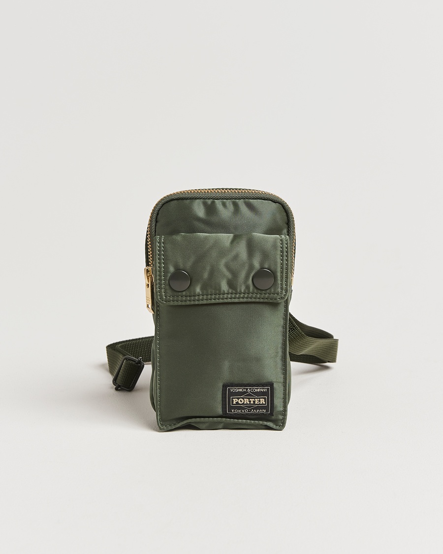 Porter-Yoshida & Co. Tanker Mobile Pouch Sage Green – Grün