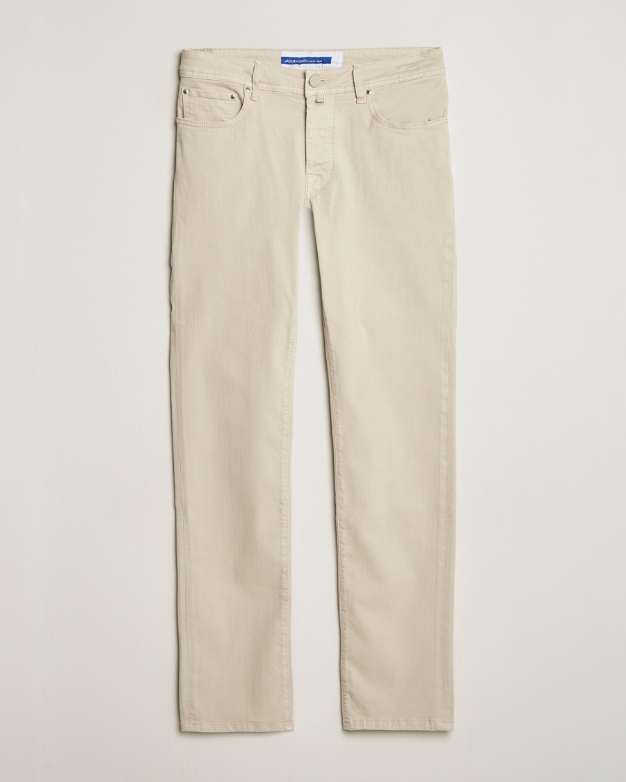 Jacob Cohën Bard Slim Fit 5-Pocket Pants Almond – Beige