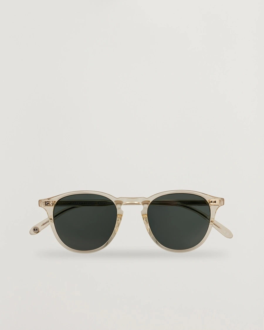 Garrett Leight Hampton 46 Sunglasses Pure Glass – Transparent