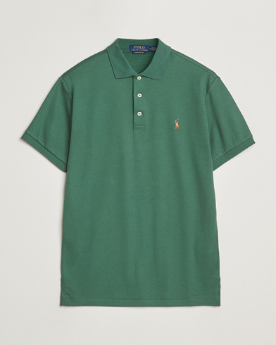 Polo Ralph Lauren Luxury Pima Cotton Polo Washed Forest – Grün