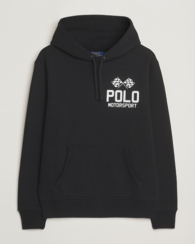 Polo Ralph Lauren RL Motorsport Hoodie Polo Black – Schwarz