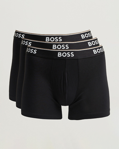 BOSS BLACK 3-Pack Boxer Brief Black – Schwarz