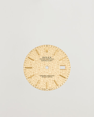 Rolex Pre-Owned Rolex Computer Dial 5 ref G/S With Hands – Gold