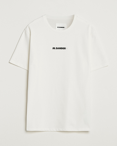 Jil Sander Small Logo T-Shrt White – Weiß