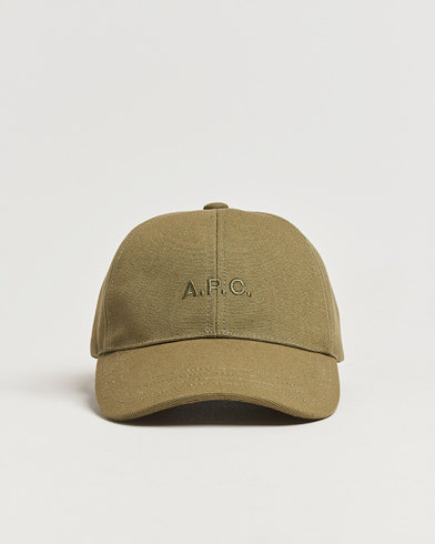 A.P.C. A.P.C.Charlie Baseball CapKhaki Green – Grün