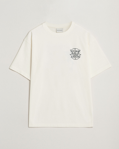 Drôle de Monsieur Slogan Tresses T-Shirt Off White – Weiß