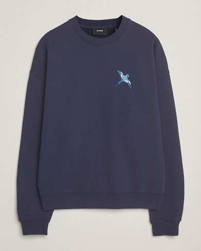 Axel Arigato Micro Bee Bird Sweatshirt Navy – Blau