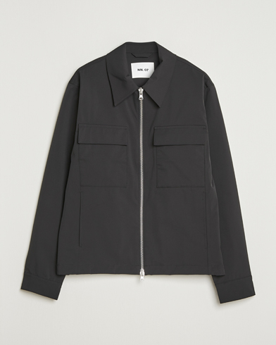 NN07 Alban Bomber Jacket Black – Schwarz
