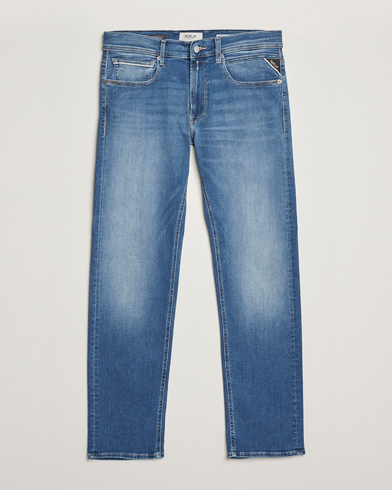 Replay Grover Hyperflex Original Jeans Medium Blue – Blau