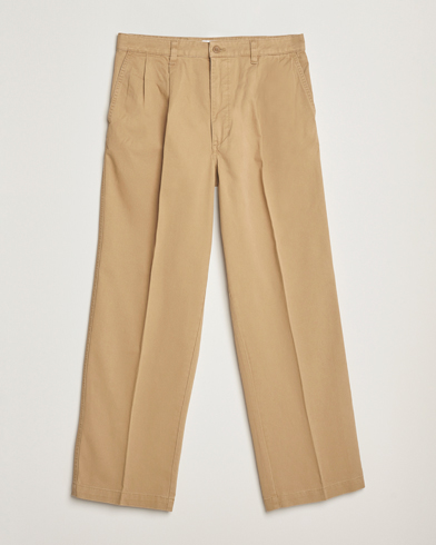 Dockers Original Pleated Chino Loose Harvest Gold – Beige
