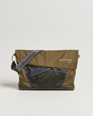 Klättermusen Grid Messenger Bag Olive – Grün