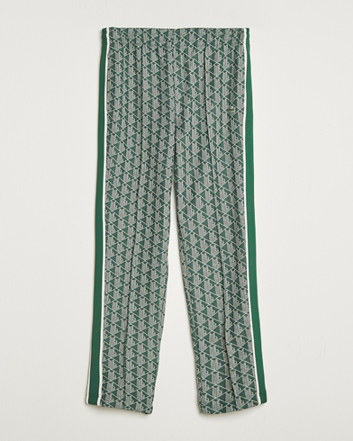 Lacoste Monogram Track Pants Green/Sinople – Grün