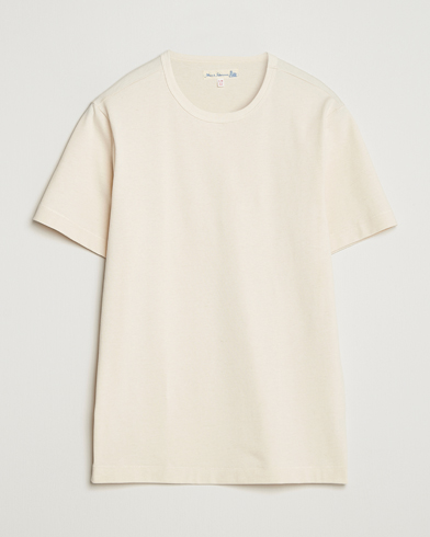 Merz b. Schwanen Classic Fit Sturdy T-Shirt Nature – Weiß