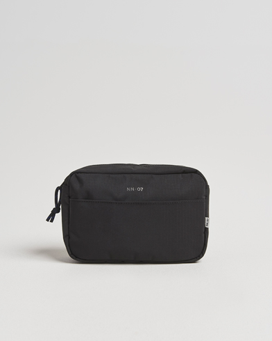 NN07 Nylon Ripstop Washbag Black – Schwarz