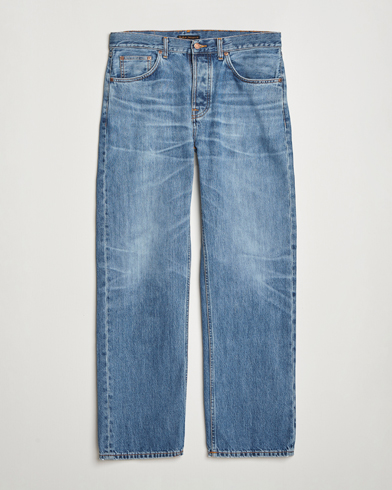 Nudie Jeans Tuff Tony Jeans Basement Tracks – Blau