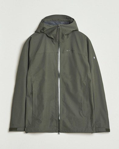 Peak Performance Treeline Shell Hooded Jacket Olive Extreme – Grün