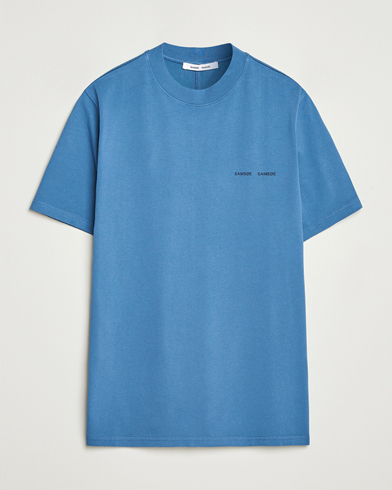 Samsøe Samsøe Norsbro Crew Neck T-Shirt Stellar Blue – Blau