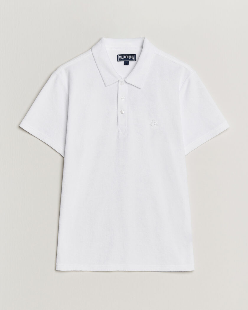 Vilebrequin Phoenix Terry Polo Blanc – Weiß