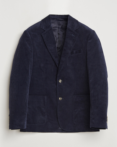 GANT Corduroy Blazer Evening Blue – Blau
