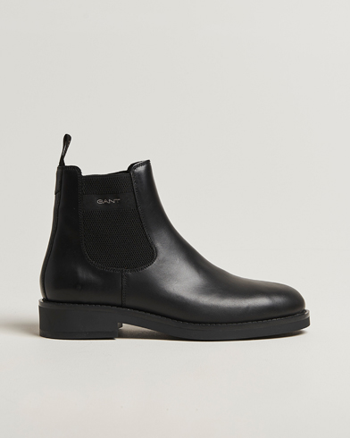 GANT Prepdale Leather Chelsea Boot Black – Schwarz