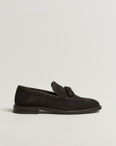 GANT Lozham Suede Tassle Loafer Dark Brown – Braun