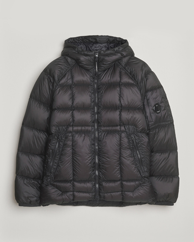 C.P. Company DD Shell Padded Hood Jacket Black – Schwarz
