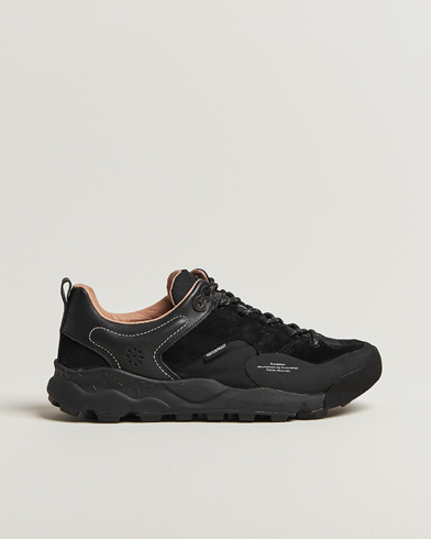 Flower Mountain Back Country Suede/Leather Sneaker Black – Schwarz