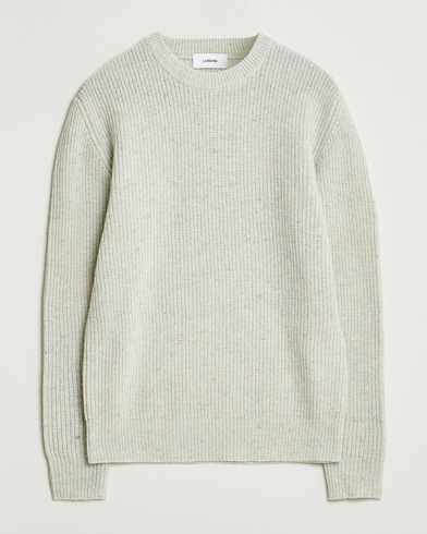 Lardini Knitted Wool Crew Neck White – Grau