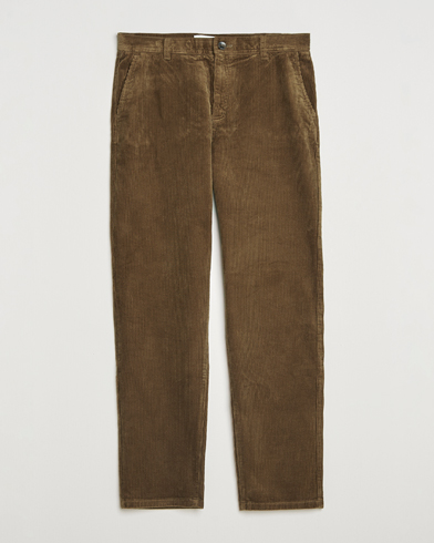 LES DEUX Kody Corduroy Pants Military Olive – Grün