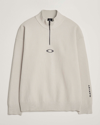 Oakley FGL New Retro Half Zip Sweater Mist – Weiß