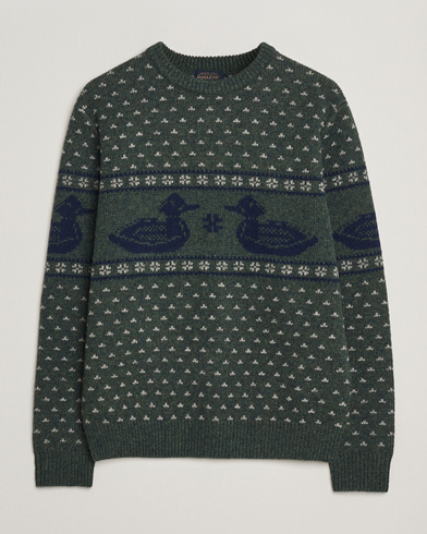 Pendleton Wool Duck Sweater Green – Grün