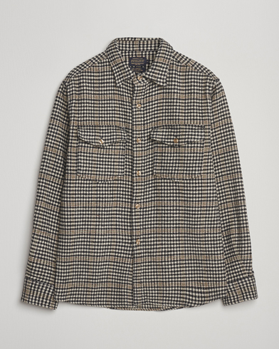 Pendleton Big Pocket Shirt White Check – Schwarz
