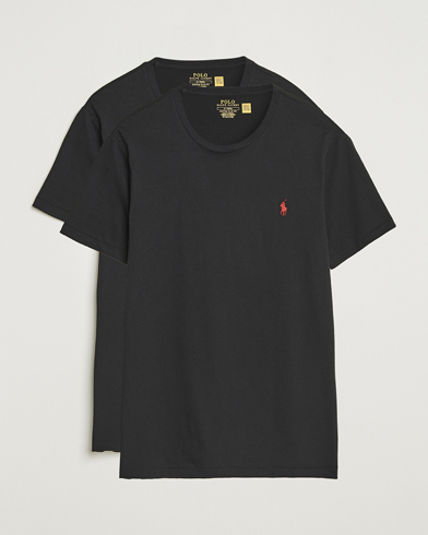 Polo Ralph Lauren 2-Pack Crew Neck T-Shirt Black – Schwarz