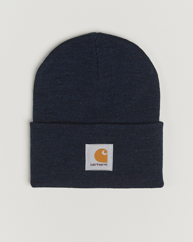 Carhartt WIP Watch Hat Dark Navy – Blau