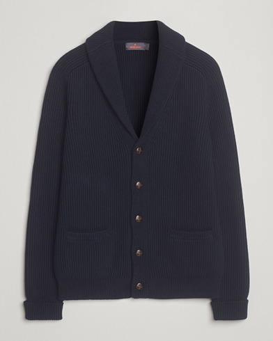Morris Brayden Shawl Cardigan Navy – Blau