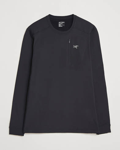 Arc'teryx Rho Baselayer Crew Neck Black – Schwarz