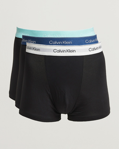 Calvin Klein 3-Pack Icon Cotton Stretch Relaxed Trunk Black – Schwarz