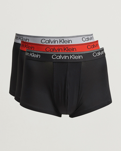 Calvin Klein 3-Pack Micro Stretch Trunk Black – Schwarz