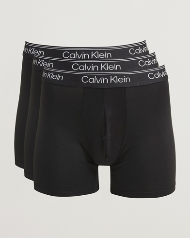 Calvin Klein 3-Pack Micro Stretch Trunk Black – Schwarz