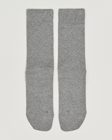Falke Sensitive Socks London Light Grey Melange – Grau