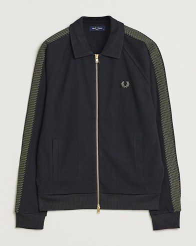 Fred Perry Tennis Track Jacket Black – Schwarz