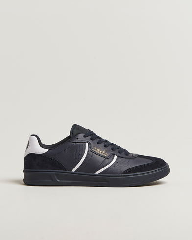 Fred Perry B4 Leather/Suede Sneaker Navy – Blau