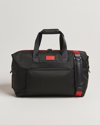 TUMI Alpha 3 Double Expansion Travel Satchel Black/Red – Schwarz