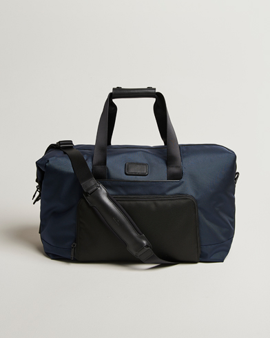 TUMI Alpha 3 Double Expansion Travel Satchel Navy – Blau