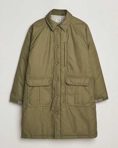 orSlow Padded Active Coat Army Green – Grün