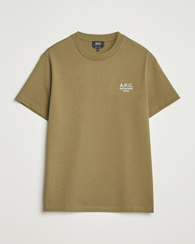 A.P.C. Rue Madame T-Shirt Khaki Green – Grün