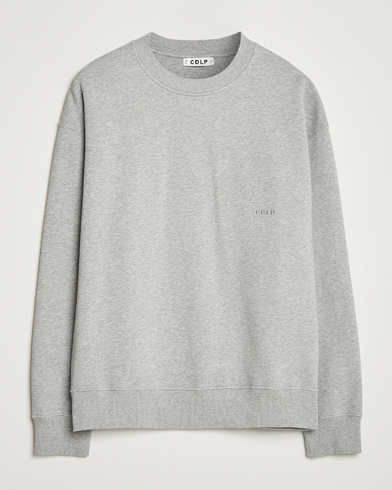CDLP Cotton Sweatshirt Grey Melange – Grau