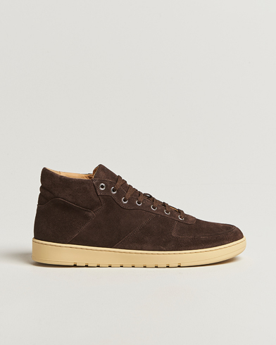 CQP Center Mid Suede Sneaker Dark Brown – Braun
