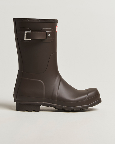 Hunter Boots Original Short Boot Dark Brown – Braun